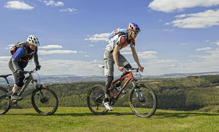 Mountain Biking at Cwmcarn Forest